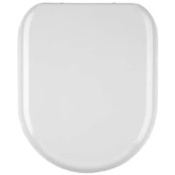 Beldray D Shaped Toilet Seat - White -Addis Homedecor Store 383096 beldray d shaped toilet seat