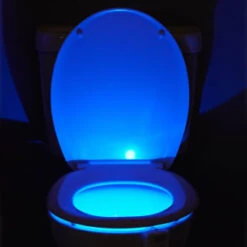 B&M Multicoloured Toilet Night Light -Addis Homedecor Store 383097 toilet night light 2