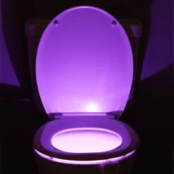 B&M Multicoloured Toilet Night Light -Addis Homedecor Store 383097 toilet night light 6