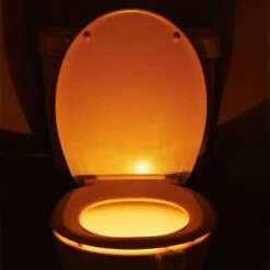 B&M Multicoloured Toilet Night Light -Addis Homedecor Store 383097 toilet night light 7
