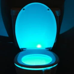 B&M Multicoloured Toilet Night Light -Addis Homedecor Store 383097 toilet night light 8
