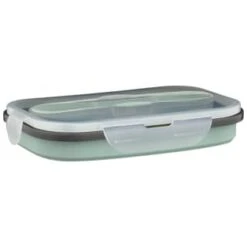 B&M Collapsible Lunch Box - Sage -Addis Homedecor Store 383522 collapsible lunch box 7