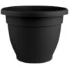 Extra Large Bell Pot Planter 55cm - Black -Addis Homedecor Store 383574 55cm xl bell pot planter black