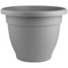 Extra Large Bell Pot Planter 55cm - Grey -Addis Homedecor Store 383584 55cm xl bell pot planter grey
