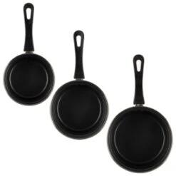 Simply Everyday Sauce Pan Set 3pk -Addis Homedecor Store 383599 3 sauce pan set