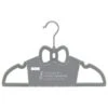 B&M Children's Non-Slip Hangers 8pk - Grey -Addis Homedecor Store 383693 8pk childrens hangers grey bow 2