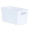 Soho Storage Tub 10 X 30 X 10cm - White -Addis Homedecor Store 384402 soho size c box white 10x30x10cm
