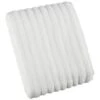 Retreat Knitted Bath Sheet - White -Addis Homedecor Store 386220 retreat bath sheet white