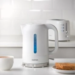 Goodmans Plastic Kettle - White -Addis Homedecor Store 386650 goodmans plastic white kettle 2