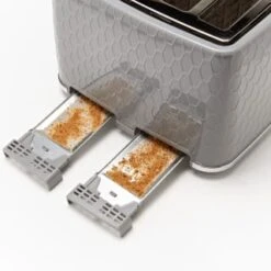 Goodmans Textured 4 Slice Toaster - Grey -Addis Homedecor Store 386707 goodmans textured 4 slice toaster grey 2