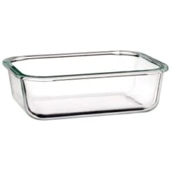 B&M Large Eco Glass Clip Lock Food Container -Addis Homedecor Store 388506 large glass clip lock food container 3