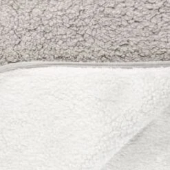 B&M Montana Two Tone Sherpa Throw - Natural -Addis Homedecor Store 388815 montana sherpa throw 4