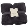 B&M Aspen Throw - Black 1 B&M Aspen Throw - Black -Addis Homedecor Store 388818 aspen throw black 4