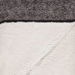 B&M Montana Two Tone Sherpa Throw - Charcoal -Addis Homedecor Store 388866 montana two tone sherpa throw charcoal 4