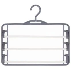 B&M Swivel Hook Trouser Hangers 2pk -Addis Homedecor Store 389260 home organisation co 2pk trouser hangers 3