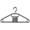 B&M Swivel Hook Hangers 8pk - Grey -Addis Homedecor Store 389265 home organisation 8pk swivel hook hangers grey