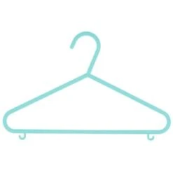 B&M Children's Hangers 10pk - Pastel -Addis Homedecor Store 389289 home organisation co 10pk childrens hangers girl 4