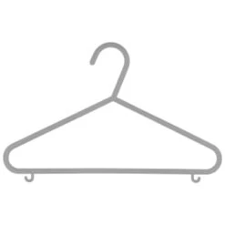 B&M Children's Hangers 10pk - Pastel -Addis Homedecor Store 389289 home organisation co 10pk childrens hangers girl 6