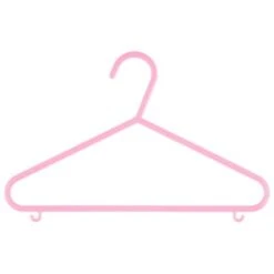 B&M Children's Hangers 10pk - Pastel -Addis Homedecor Store 389289 home organisation co 10pk childrens hangers girl 7