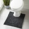 B&M Signature Noodle Pedestal Mat - Charcoal 1 B&M Signature Noodle Pedestal Mat - Charcoal -Addis Homedecor Store 389579 signature ped mat charcoal
