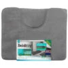 B&M Bath Mat Set - Grey -Addis Homedecor Store 389606 beldray 2pc bath mat set grey