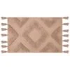 B&M Diamond Flatweave Bath Mat - Mink 1 B&M Diamond Flatweave Bath Mat - Mink -Addis Homedecor Store 389628 mink diamond flatweave bathmat