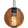 B&M Urban Paradise Acacia Pizza Board -Addis Homedecor Store 390149 acacia pizza serve board 2