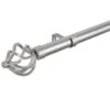B&M Steel Mace Cage Curtain Pole 120 - 220cm -Addis Homedecor Store 390208 390209 steel mace cage pole 3 1
