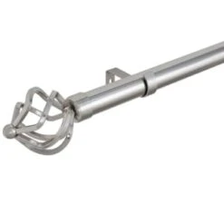 B&M Steel Mace Cage Curtain Pole 120 - 220cm