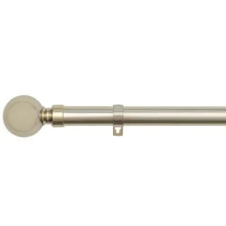 B&M Shiny Gold Orb Curtain Pole 120 - 220cm 4 B&M Shiny Gold Orb Curtain Pole 120 - 220cm - Image 2
