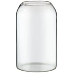 B&M Glass Jar With Cork Lid -Addis Homedecor Store 390333 glass jar with cork lid 2