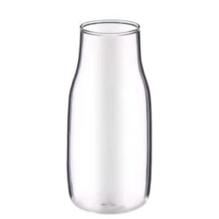 B&M Small Glass Carafe With Cork Lid -Addis Homedecor Store 390359 small glass carafe 2