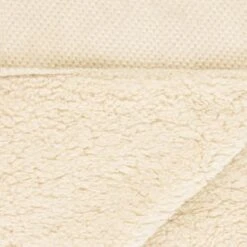 B&M Alba Waffle Sherpa Throw -Addis Homedecor Store 390765 alba waffle sherpa throw 3