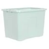 B&M Storage Box With Lid 80L - Sage -Addis Homedecor Store 391384 sage 80l storage box and lid 3