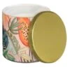 B&M Printed Candle With Gold Lid -Addis Homedecor Store 392779 printed candle with gold lid 3