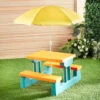 B&M Kids Club Children Picnic Bench -Addis Homedecor Store 392803 picnic table with umbrella