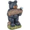 B&M Welcome Bear Garden Ornament -Addis Homedecor Store 392846 standing bear ornament
