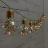 10 Solar Floral Lightbulb String Lights -Addis Homedecor Store 392903 10 solar floral lightbulb string lights
