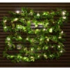 Solar Powered Artificial Ivy Garland 5m -Addis Homedecor Store 392926 5m ivy garland with 60 warm white solar leds1