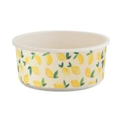 B&M Round Tubs 2pk - Lemons -Addis Homedecor Store 392928 2pk reuse and repurpose round tubs lemon 7