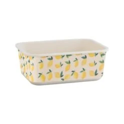 B&M Rectangular Tubs 2pk - Lemons -Addis Homedecor Store 392929 2pk reuse and repurpose rectangle tubs lemon 6