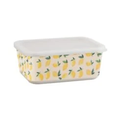 B&M Rectangular Tubs 2pk - Lemons -Addis Homedecor Store 392929 2pk reuse and repurpose rectangle tubs lemon 7
