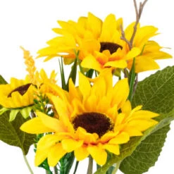 B&M Sunflower Plant Pot -Addis Homedecor Store 392959 sunflower 2