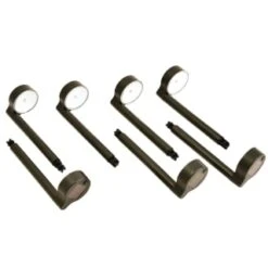 Solar Powered New York Post Lights 8pk -Addis Homedecor Store 392977 8 pack solar powered new york post lights 3