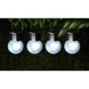 Crackle Glass Hanging Solar Lights 4pk 1 Crackle Glass Hanging Solar Lights 4pk -Addis Homedecor Store 393004 4 pack crackle glass hanging solar lights