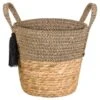 B&M Urban Eden Cotton Rope Planter With Tassels -Addis Homedecor Store 393051 urban eden cotton rope planter with tassel