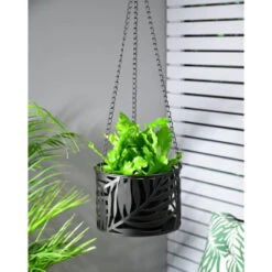 B&M Urban Eden Metal Hanging Planter -Addis Homedecor Store 393063 urban eden metal hanging planter1