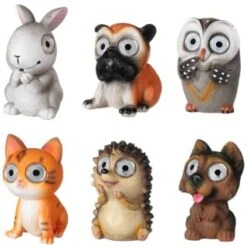 B&M Garden Animal Ornament With Solar Powered Eyes - Hedgehog -Addis Homedecor Store 393074 garden animal ornament with solar powered eyes group