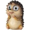 B&M Garden Animal Ornament With Solar Powered Eyes - Hedgehog -Addis Homedecor Store 393074 garden animal ornament with solar powered eyes hedgehog 2