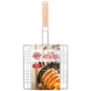 Bamboo Handle Grilling Rack -Addis Homedecor Store 393103 wooden handle grilling rack